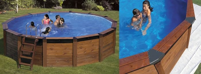 Piscinas de madera Gre Island de madera con acabados de calidad Piscinas de Madera Gre Island