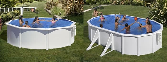 Piscinas Gre Azores la opción de 132 cm de alto más economica Piscinas Gre Azores