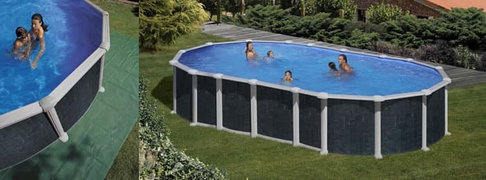 Piscinas Gre Creta, sin contrafuerte resalta el estilo Piscinas Gre Creta