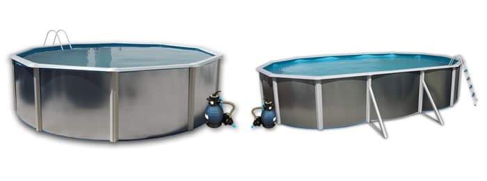 Piscinas semienterradas, fácil y funcional Piscinas Semienterradas