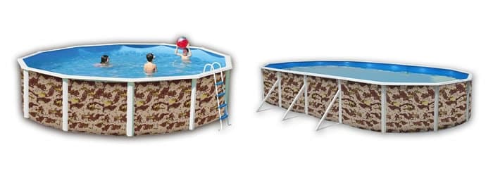 Piscinas Toi Camuflaje, la decorada todoterreno Piscinas Toi Camuflaje