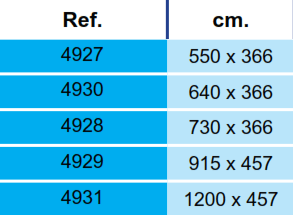 Cubierta Isotermica Piscina Toi Ovalada