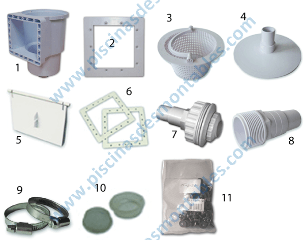 Despiece Skimmer Toi 4863